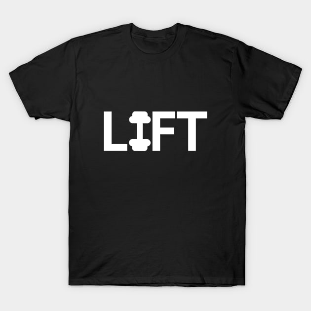 Lift weights logo design T-Shirt by It'sMyTime